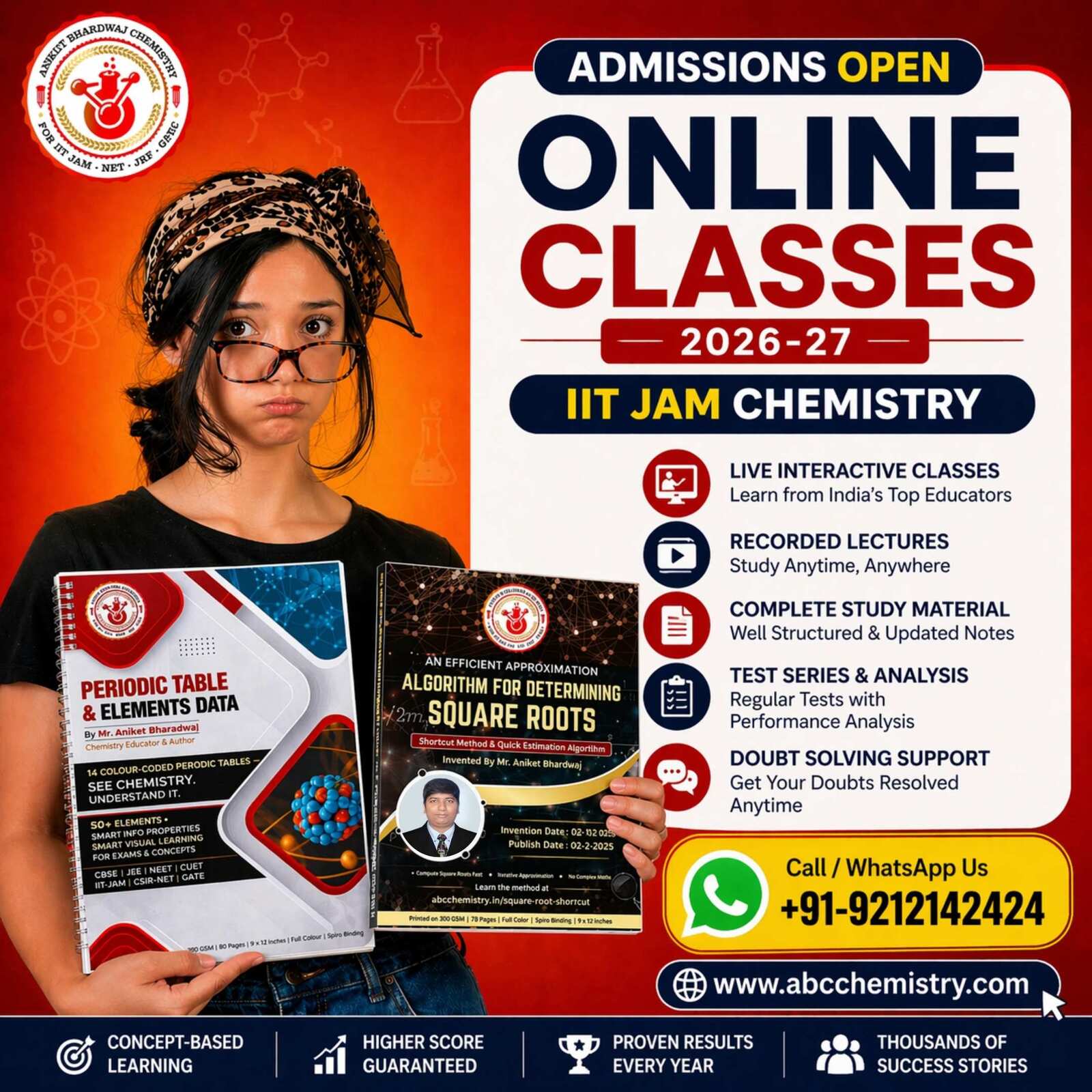 IIT JAM Chemistry Classes Online 2026